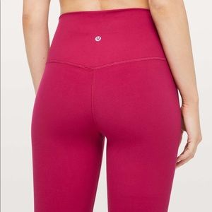 Lululemon Align Pants - Ruby Red Size 6